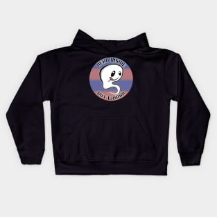 Dead inside but Kawaii Ghost Kids Hoodie